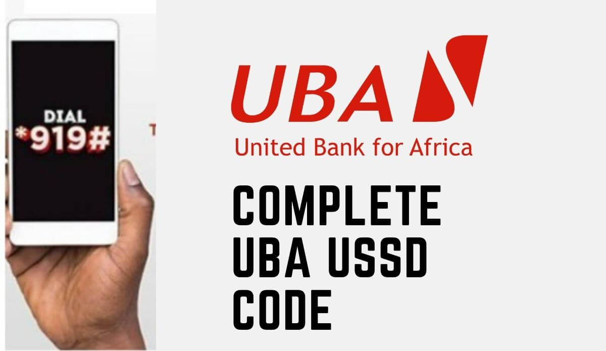 UBA USSD code and transfer code
