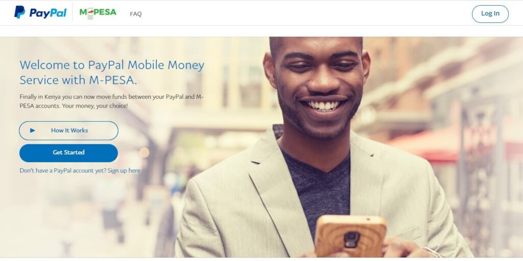 How to link M-Pesa to PayPal