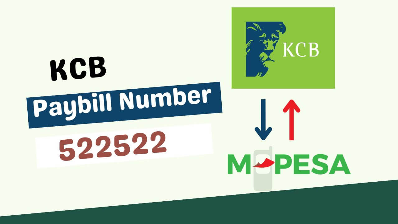 KCB paybill number