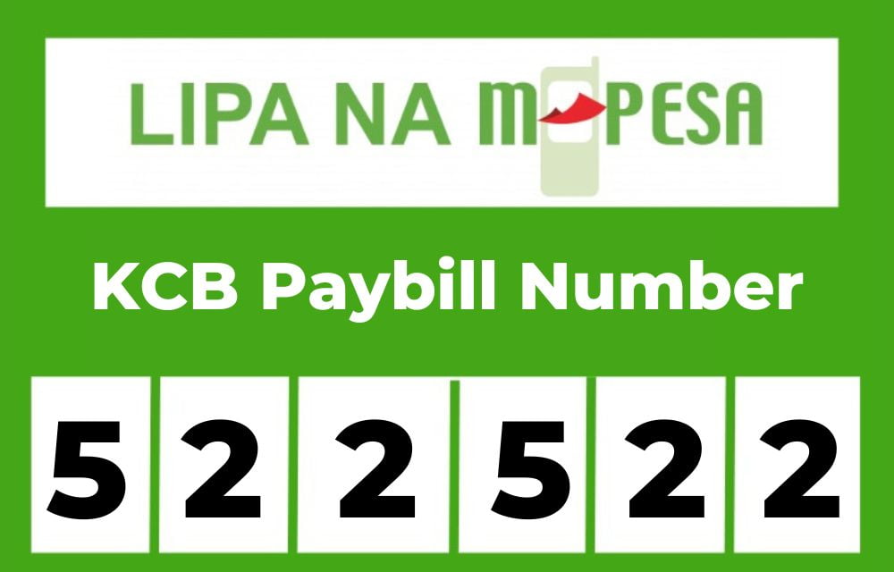 KCB Pabill Number