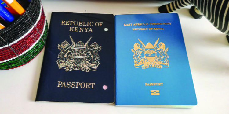 Kenya Old and New Passport