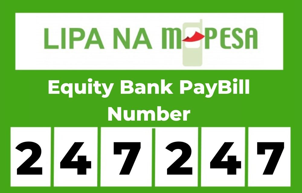 Equity Bank Pay bill number