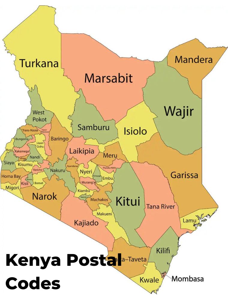 List of All Postal Codes in Kenya Lowoverdraft