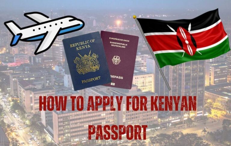 Stages of passport processing in kenya